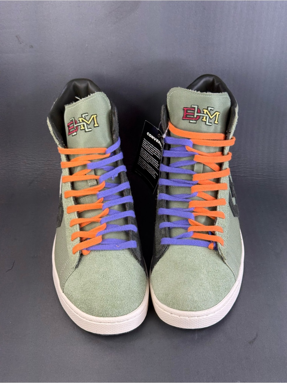 Converse Pro Leather Mid 'Black History Month' athletic sneaker men’s size 13 - Picture 2 of 8